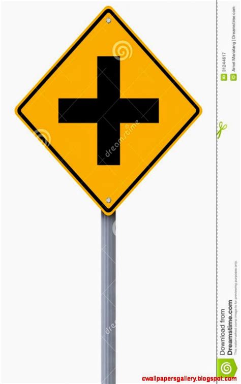 Intersection Road Sign | Wallpapers Gallery