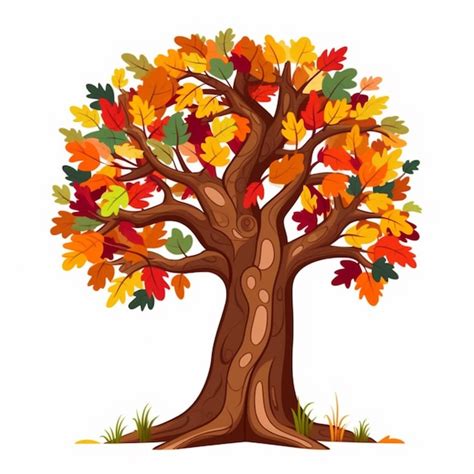 Free Fall Tree Clip Art