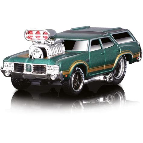 1:64 Muscle Machines - 1970 Oldsmobile Vista Cruiser Custom (Green ...