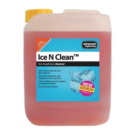 CX026 - S010169GB - Ice N Clean Ice Machine Cleaner and Disinfectant Concentrate 5Ltr - CX026