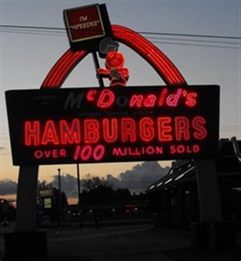 Vintage Speedee McDonalds Sign - Green Bay, WI - Neon Signs on ...