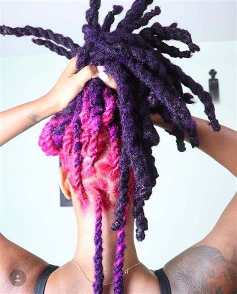 Pin by Martashia on Dread Locs | Dyed hair inspiration, Hair styles, Natural hair styles