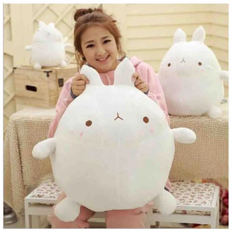 Big size Cute Molang Rabbit Plush Toy Stuffed Rabbit Molang Doll Kids Toy Girl's Christmas Gifts ...