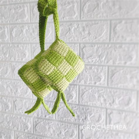 Pola PDF Ketupat | Crochethea