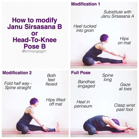 guide of yoga poses janu sirsasana variations images – Yoga Poses