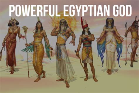 Who is the Most Powerful Egyptian God - Trend Around Us