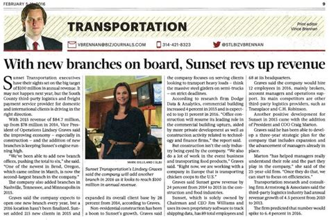 St. Louis Business Journal Features Branch Expansion