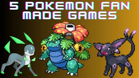 5 best Pokemon fan games