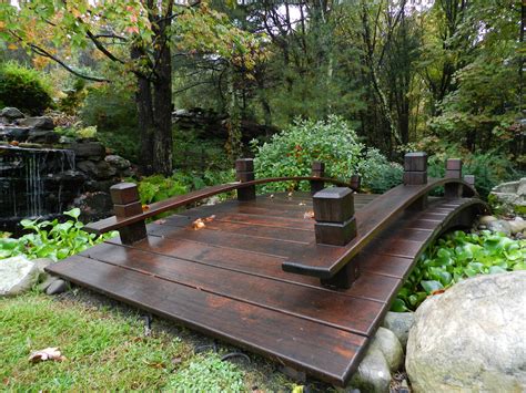 Pin by Ewa on Backyard Patio Ideas | Garden bridge design, Japanese water gardens, Japanese ...