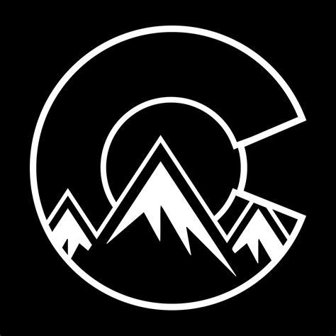 Colorado Rocky Mountain Vinyl Decal | Colorado tattoo, Colorado art, Colorado design