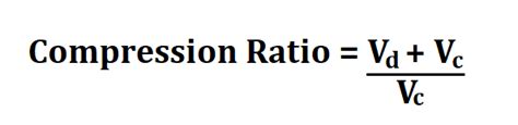 How to Calculate Compression Ratio.