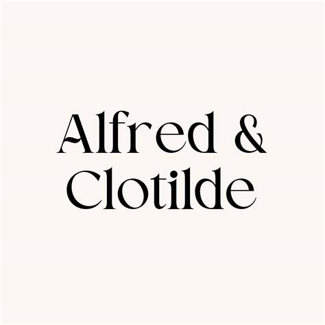 Alfred et Clotilde