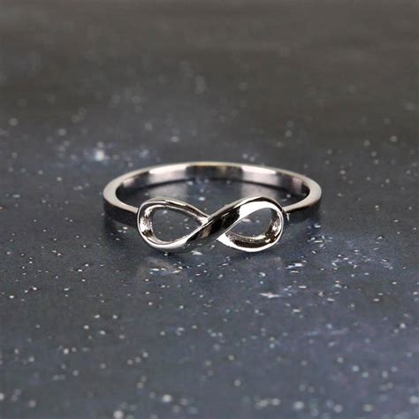 Sterling Silver Infinity Ring By RegalRose