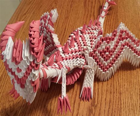 3D Origami Ultimate Dragon | How to make origami, Origami dragon, Origami