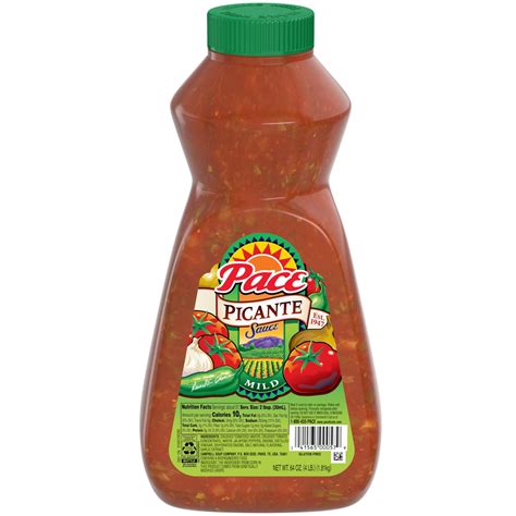 Pace Mild Picante Sauce, 64 oz. - Walmart.com - Walmart.com