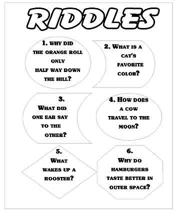 Best Riddles 2012,Trivia Questions and Answers 2012: Hard Riddles for Kids