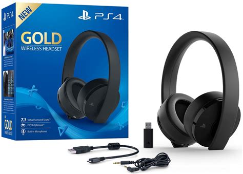 Sony Playstation Wireless Headset - Gold Edition [PS4] | postshop.ch