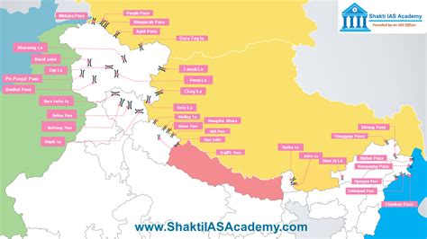 Passes of Himalayas - Shakti IAS Academy