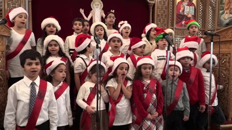 St Paul Coptic Church London ON, Kids Choir Christmas 2016 - YouTube