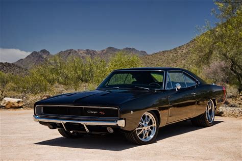 1968, Dodge, Charger, R t, Mopar, Muscle, Hot, Rod, Rods, Classic Wallpapers HD / Desktop and ...