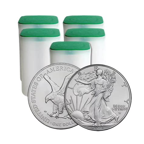 2023 1 oz Silver Eagle Coins from US Mint - Set of 100 - Walmart.com