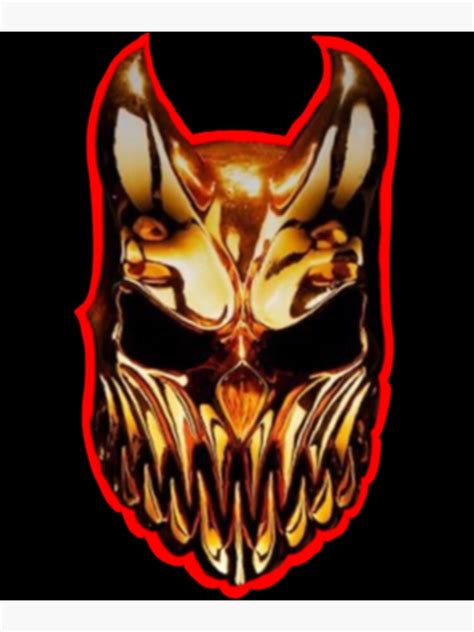 "Slaughter to prevail mask " Poster for Sale by DementedShops | Redbubble