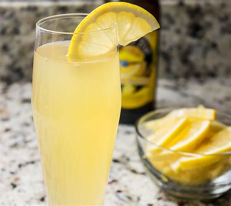 Lemonade Beermosas are a beer cocktail. They're made with a Shock Top's ...