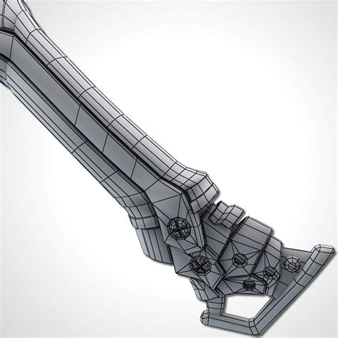 Sci-Fi Swords Pack 4 3D Model by THEOJANG