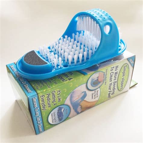 2020 Foot Washing Brush With Suction Cups Massage Rub Foot Brush Remove ...