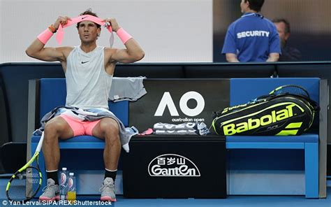 Ganten Chinese water splashed around at Australian Open | Daily Mail Online