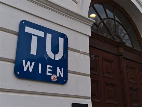 Blue and White Colored Logo of TU Wien (Vienna University of Technology ...