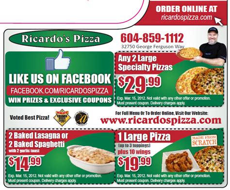 Ricardo's Pizza ... mmm mmm mmmmmmm http://ricardospizza.com/ | Small ...