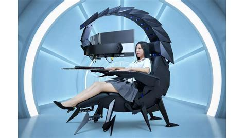 This mechanized giant Scorpion is literally the mother of all gaming chairs - Luxurylaunches