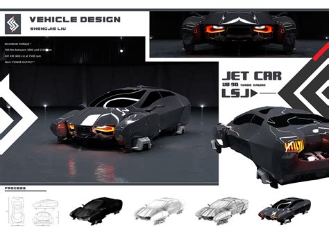 JET CAR_ Vehicle Design on Behance