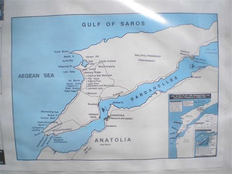 gallipoli peninsula map | a map of the gallipoli peninsula | Flickr