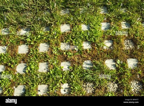 Ecological paving i at Clark Art Museum's Stone Hill Center in Williamstown, Massachusetts ...