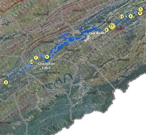 Localwaters Holston River Maps Boat Ramps