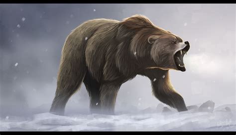 Cave Bear by DikkeBobby on DeviantArt