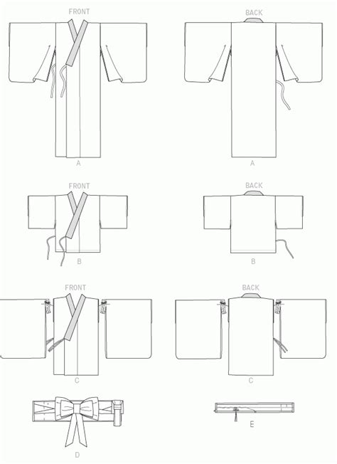 Jinbei free sewing patterns – Artofit