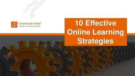 10 Effective Online Learning Strategies