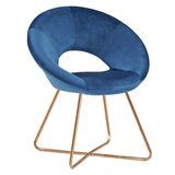 Blue Velvet Accent Chairs You'll Love | Wayfair