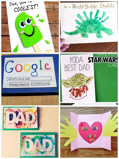 40 Homemade Fathers Day Cards