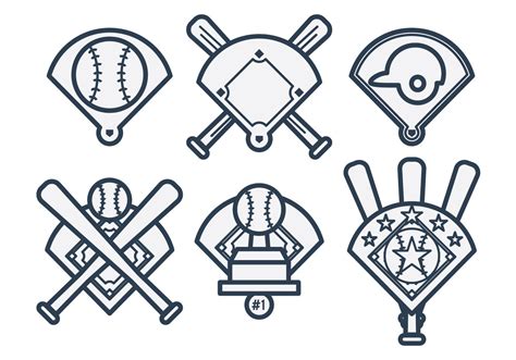 Baseball Diamond Vector 119231 Vector Art at Vecteezy