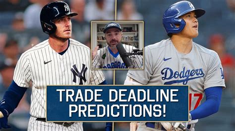 Jomboy Predicts the 2023 MLB Trade Deadline - YouTube