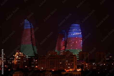 Flame Towers. Flame Towers is a group of three skyscrapers in Baku ...