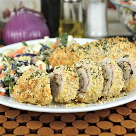 Mom's Baked Chicken Kiev - Kitchen Divas