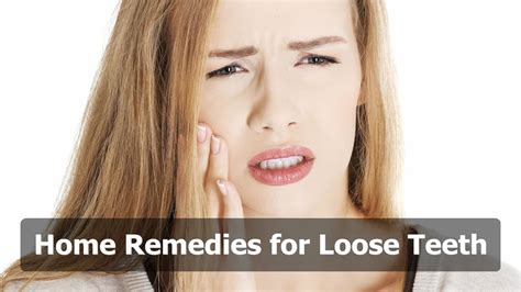 Loose Teeth Home Remedies - YouTube