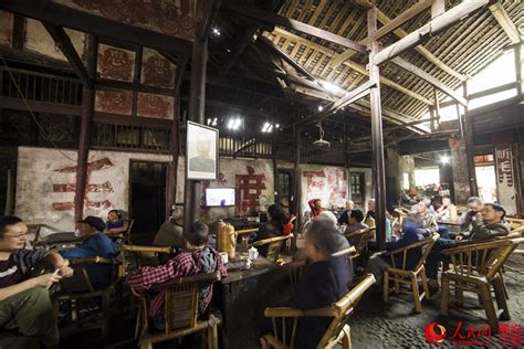 An old tea house in Chengdu (8) - People's Daily Online