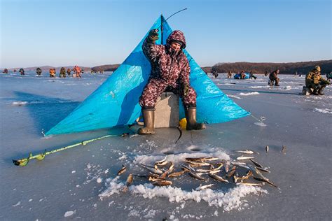 The beauty of ice-fishing and why Russians can’t get enough of it ...