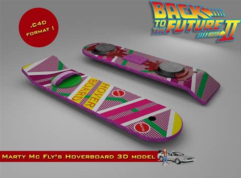 Marty McFly's Hoverboard #McFly, #Marty, #Hoverboard Fantasy Model, 3d ...